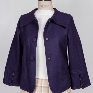 50’s chanel vogue mid century haute couture jacket