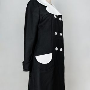 60’s Mary quant A-line mod swinging London mid century coat