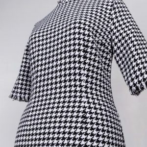 50’s Chanel femme fatale pin up mid century dress